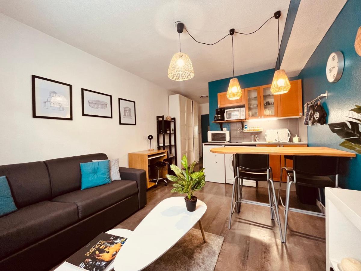 Appartamento Le Jean-Jaures / Joli Studio Nîmes Esterno foto